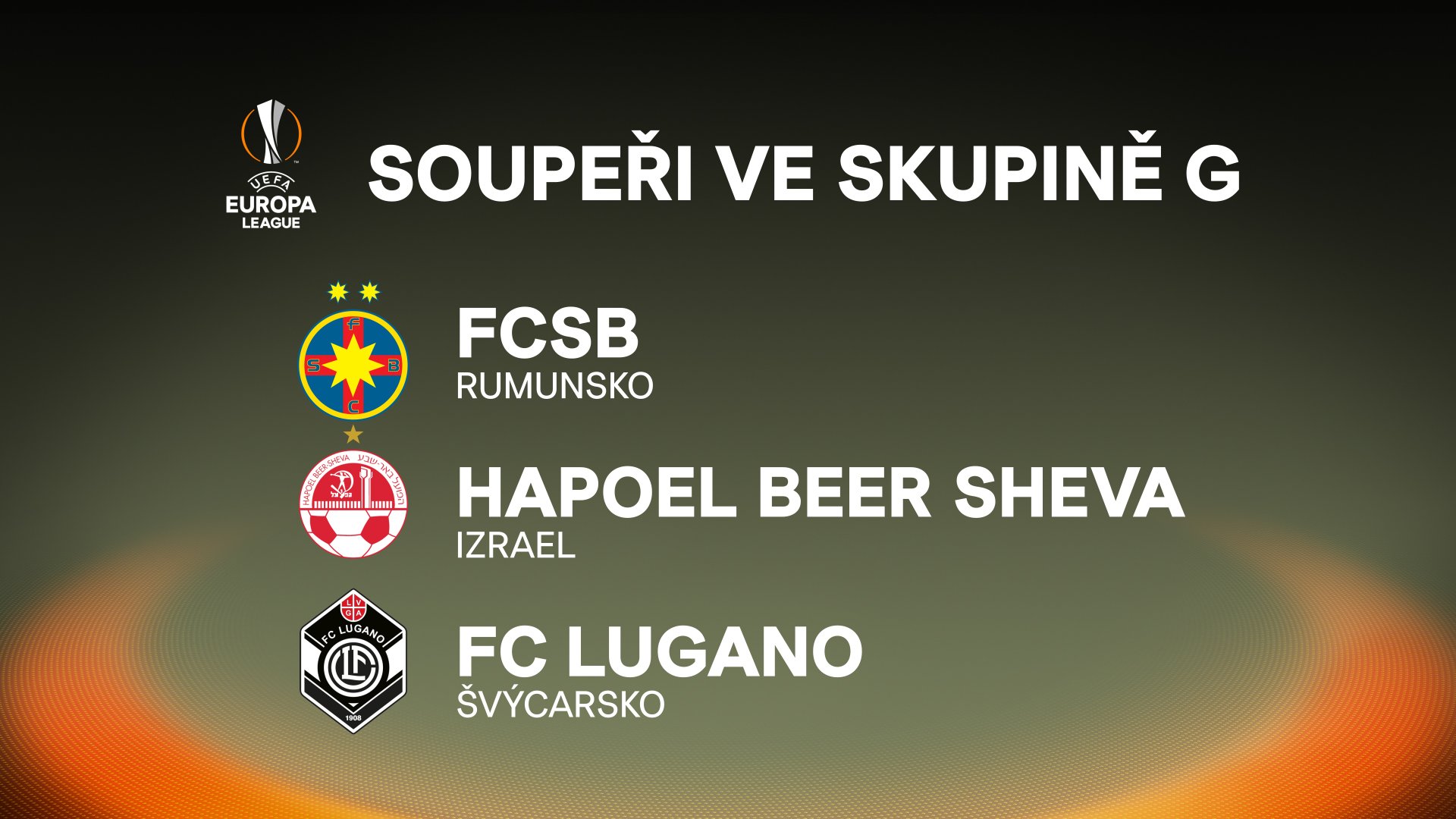 Představujeme soupeře Viktorie v základní skupině EL