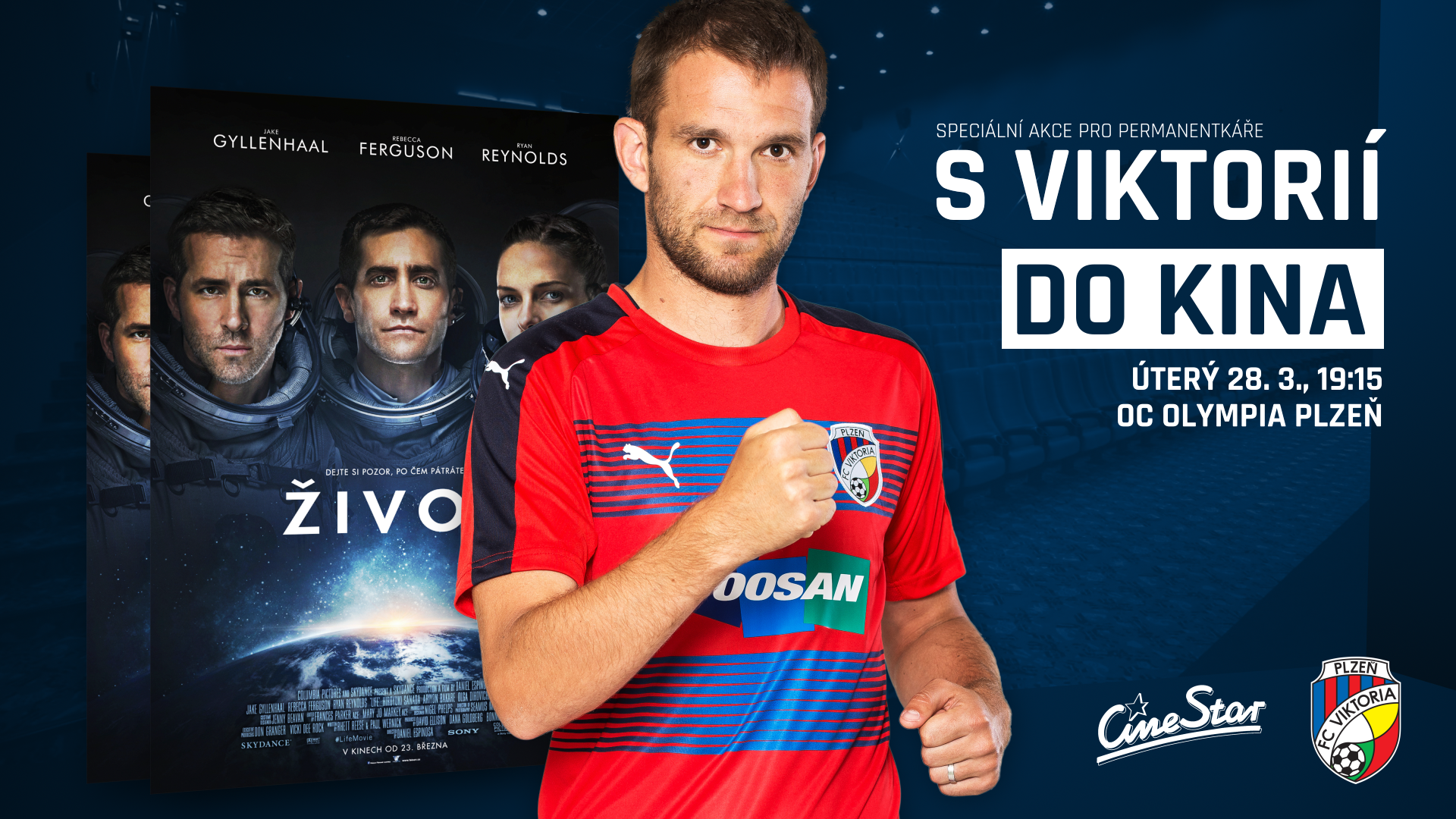 Speciální akce pro permanentkáře: S Viktorií do kina!