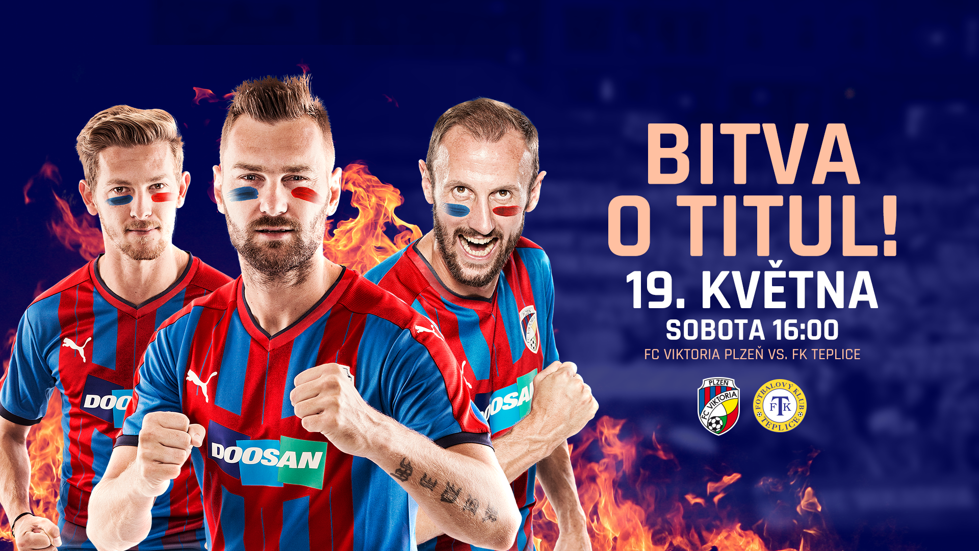 Bitva o titul je tady! Červenomodré barvy musí být vidět