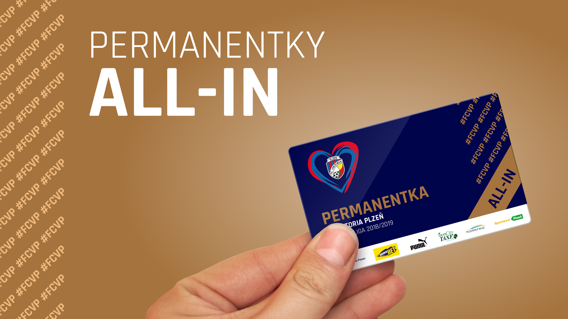 I v další sezoně 2018/2019 nabídne Viktoria permanentky ALL-IN na nejlepší místa