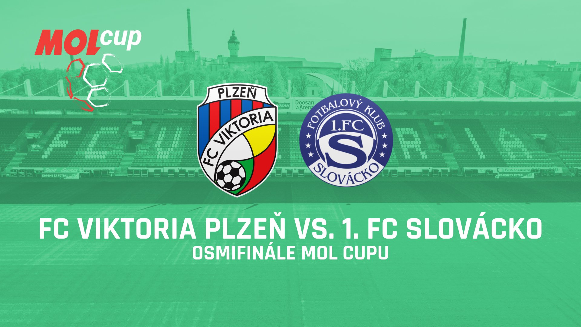 Viktoria v osmifinále MOL Cupu přivítá Slovácko