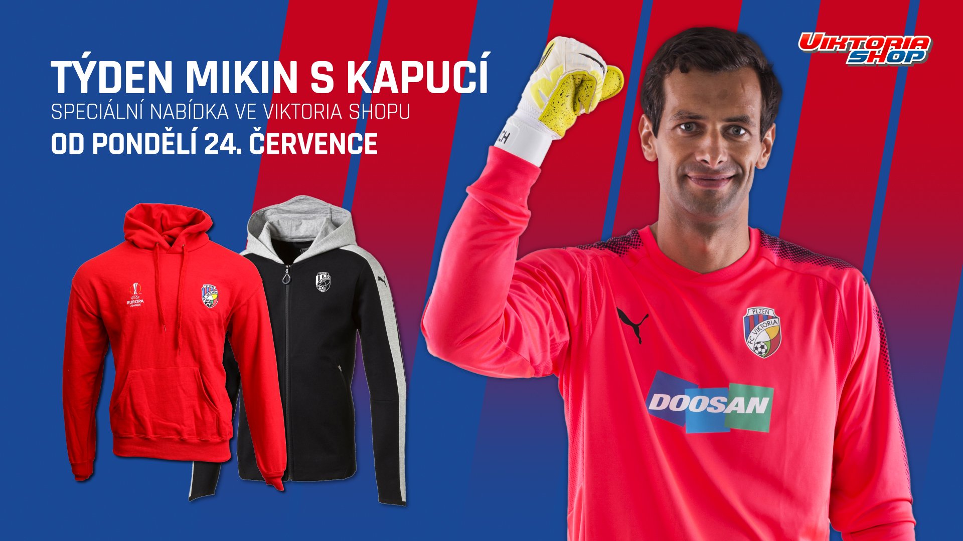 Speciální týden ve Viktoria shopu: Týden mikin s kapucí!