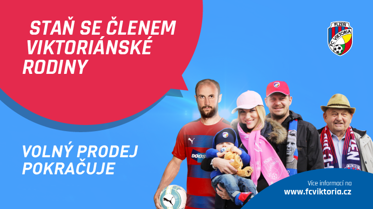 Novou permanentku už má přes 6000 fanoušků Viktorie Plzeň