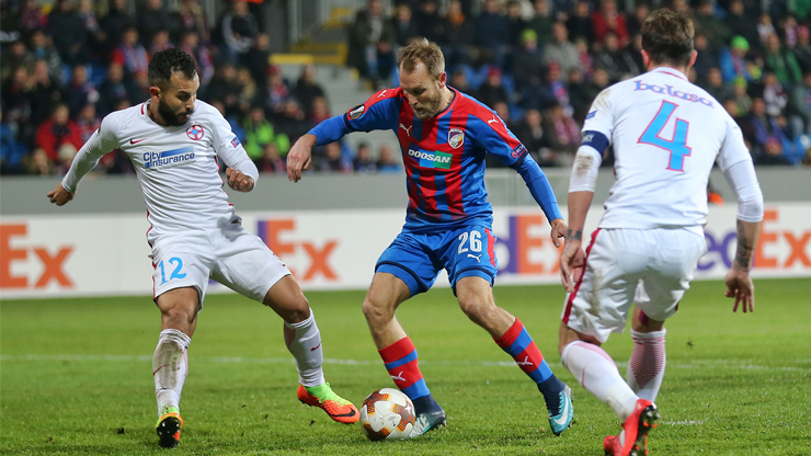 Viktoria vítězstvím 2:0 nad FCSB stvrdila postup do jarní části Evropské ligy!