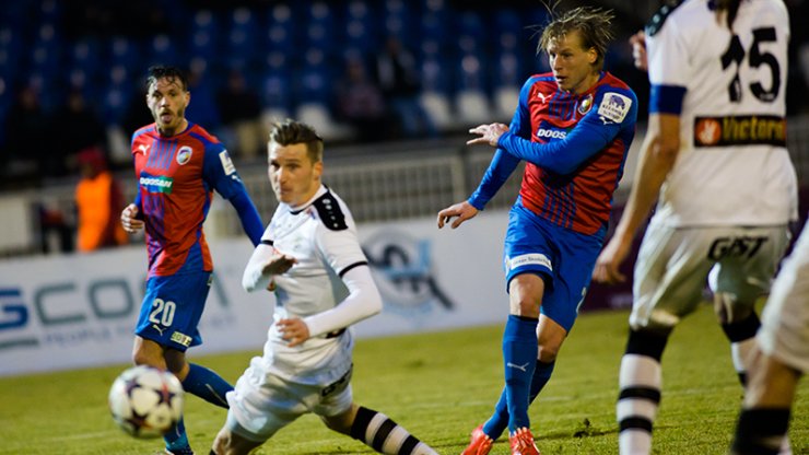 V napínavém utkání zvítězila Viktoria nad Hradcem 3:2