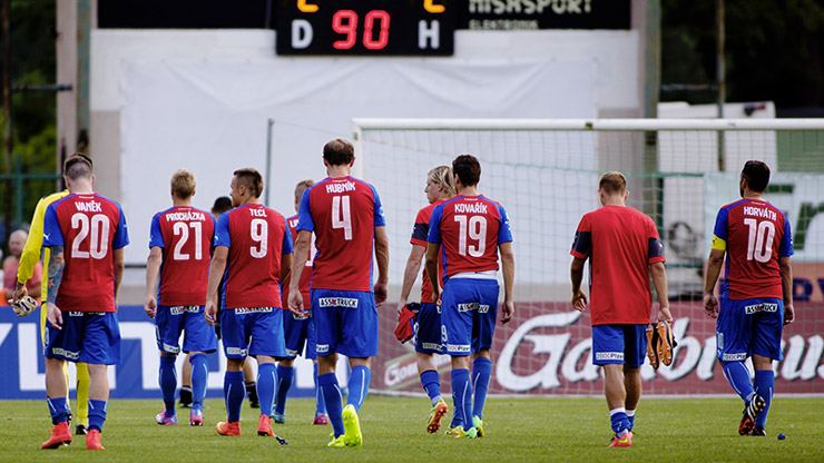 Viktoria entered the league with a draw 2:2 in Příbram