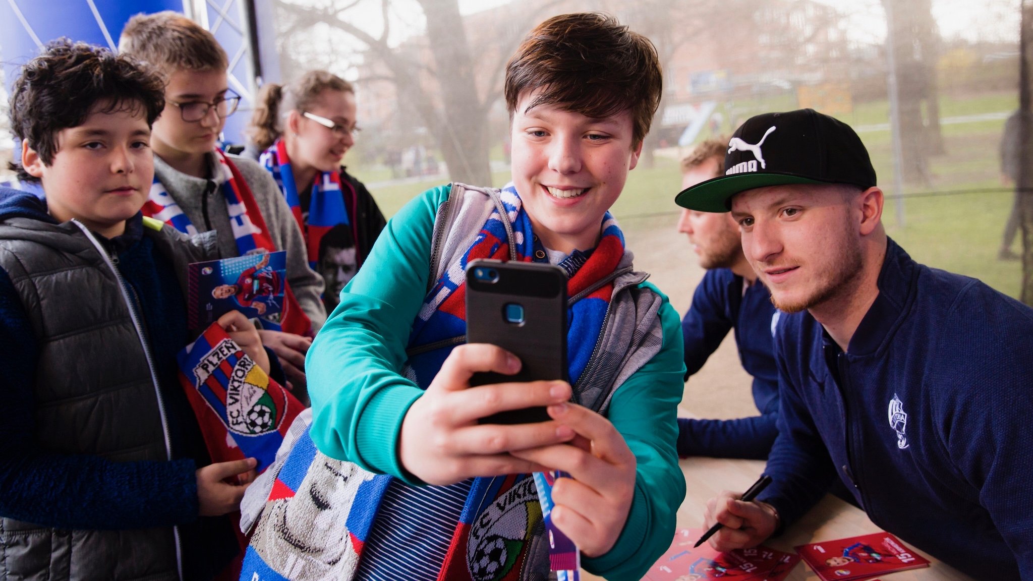 První viktoriánská selfiáda! Přijďte se vyfotit s hráči Viktorky