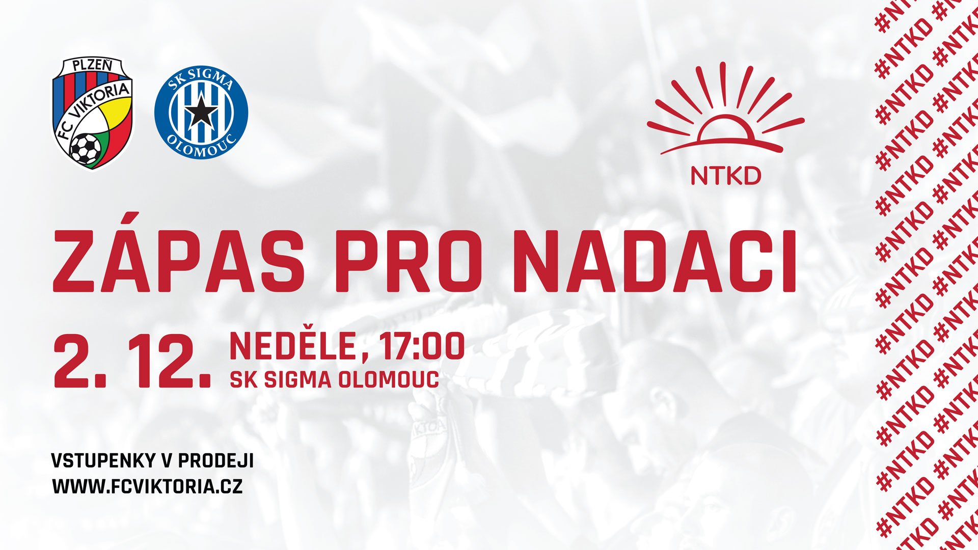 Zápas s Olomoucí v duchu podpory NTKD. Naplňme Doosan Arenu!