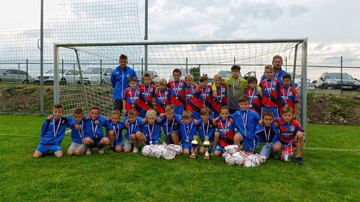 Přípravky U10 i U9 vybojovaly stříbra na turnaji v Rakové!