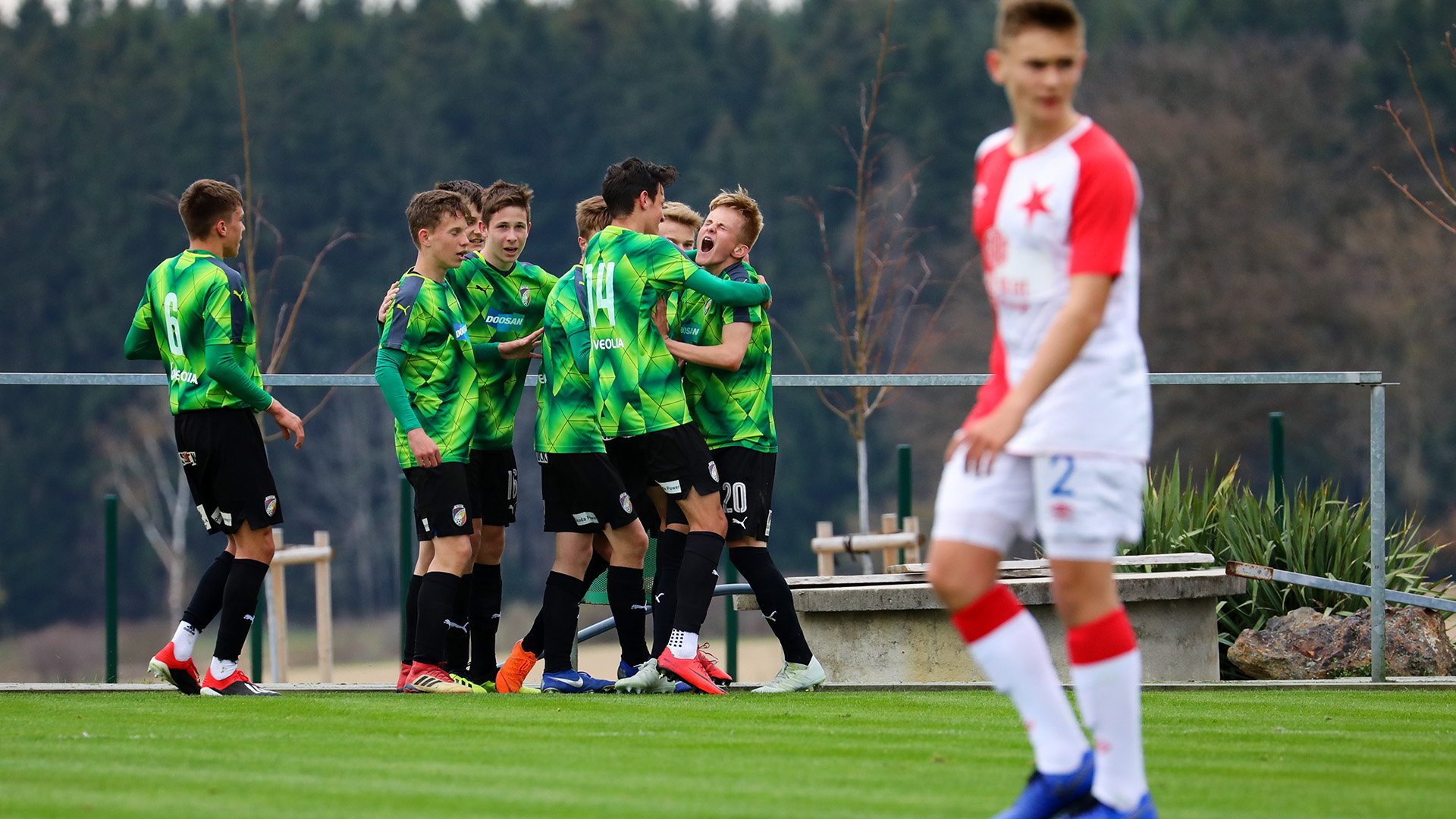 Dorost U16 porazil Slavii! Mladší žáci si poradili s Budějovicemi
