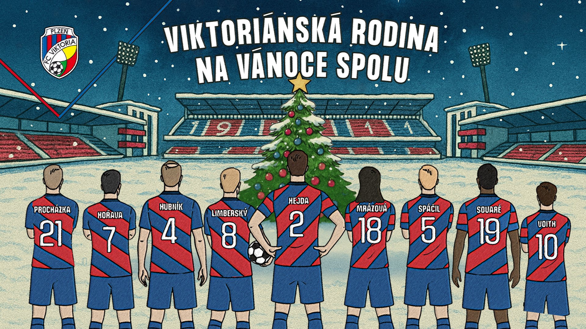 ervenomodr advent ve Fanzon: Viktorinsk rodina na Vnoce spolu