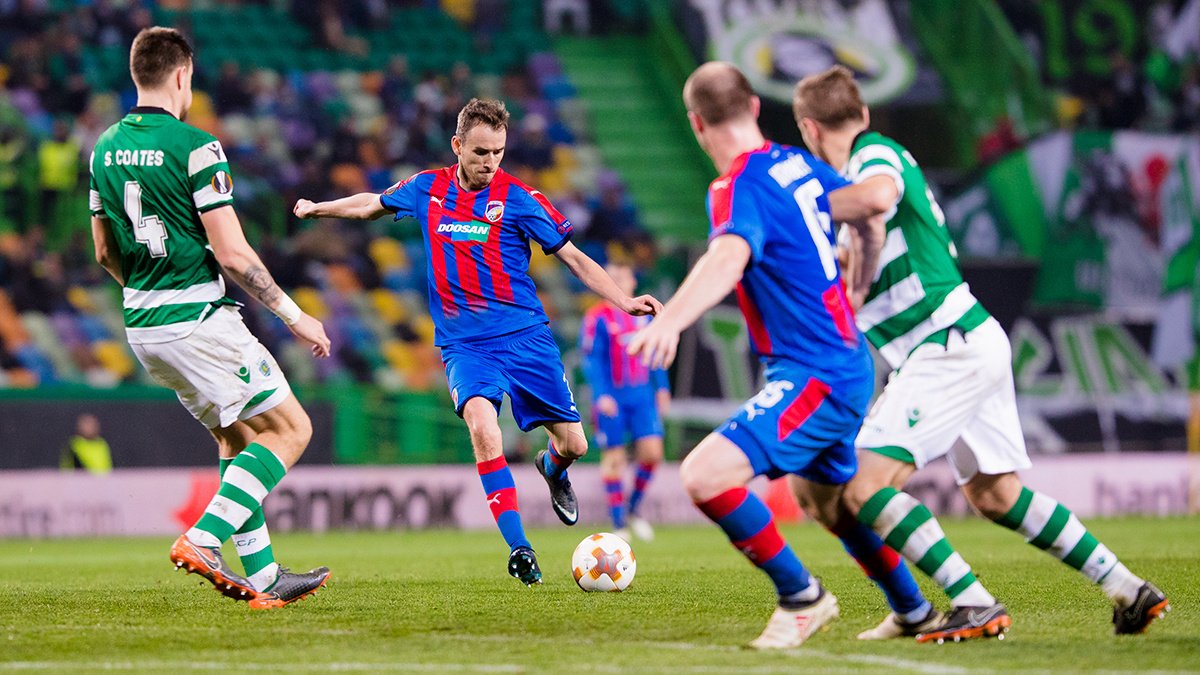 Viktoria prohrála v Lisabonu se Sportingem CP 0:2