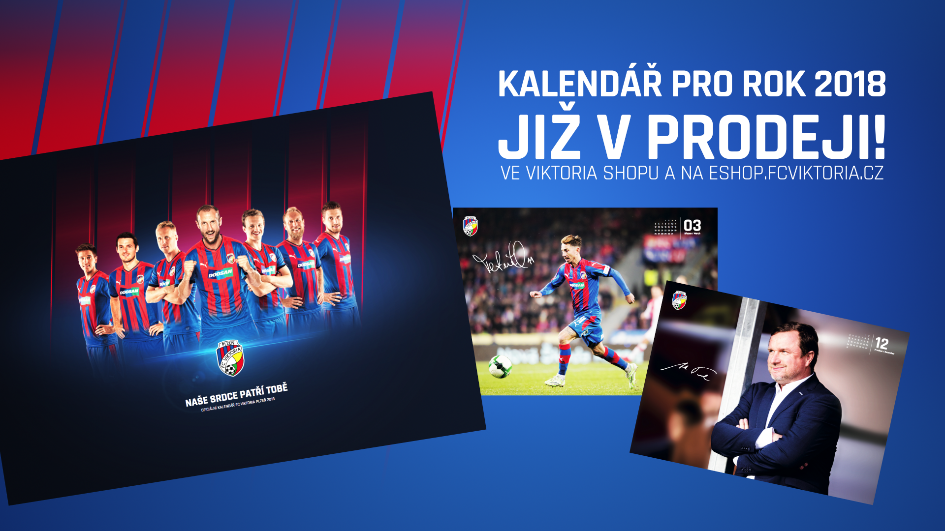Naše srdce patří tobě: Kalendář pro rok 2018 je tady!