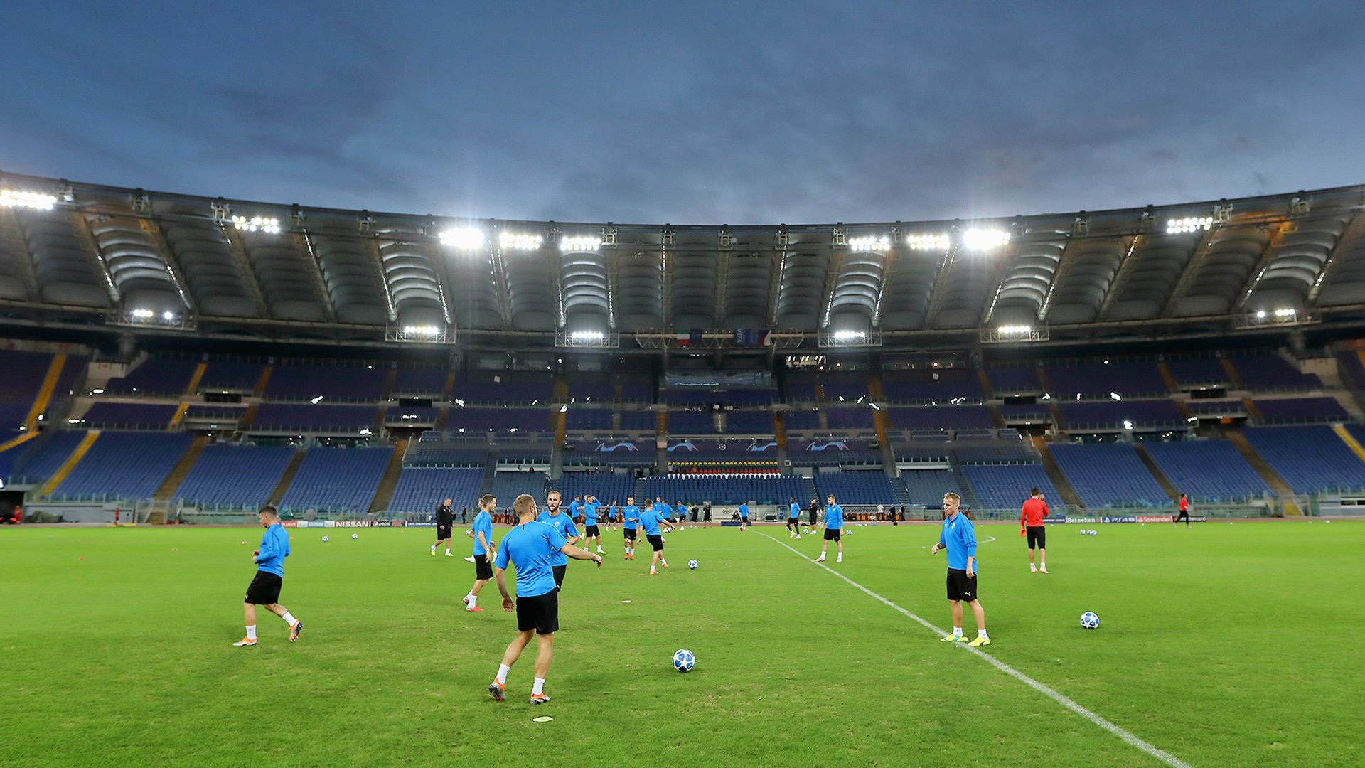 Představujeme římské Stadio Olimpico a Stadio Tre Fontane