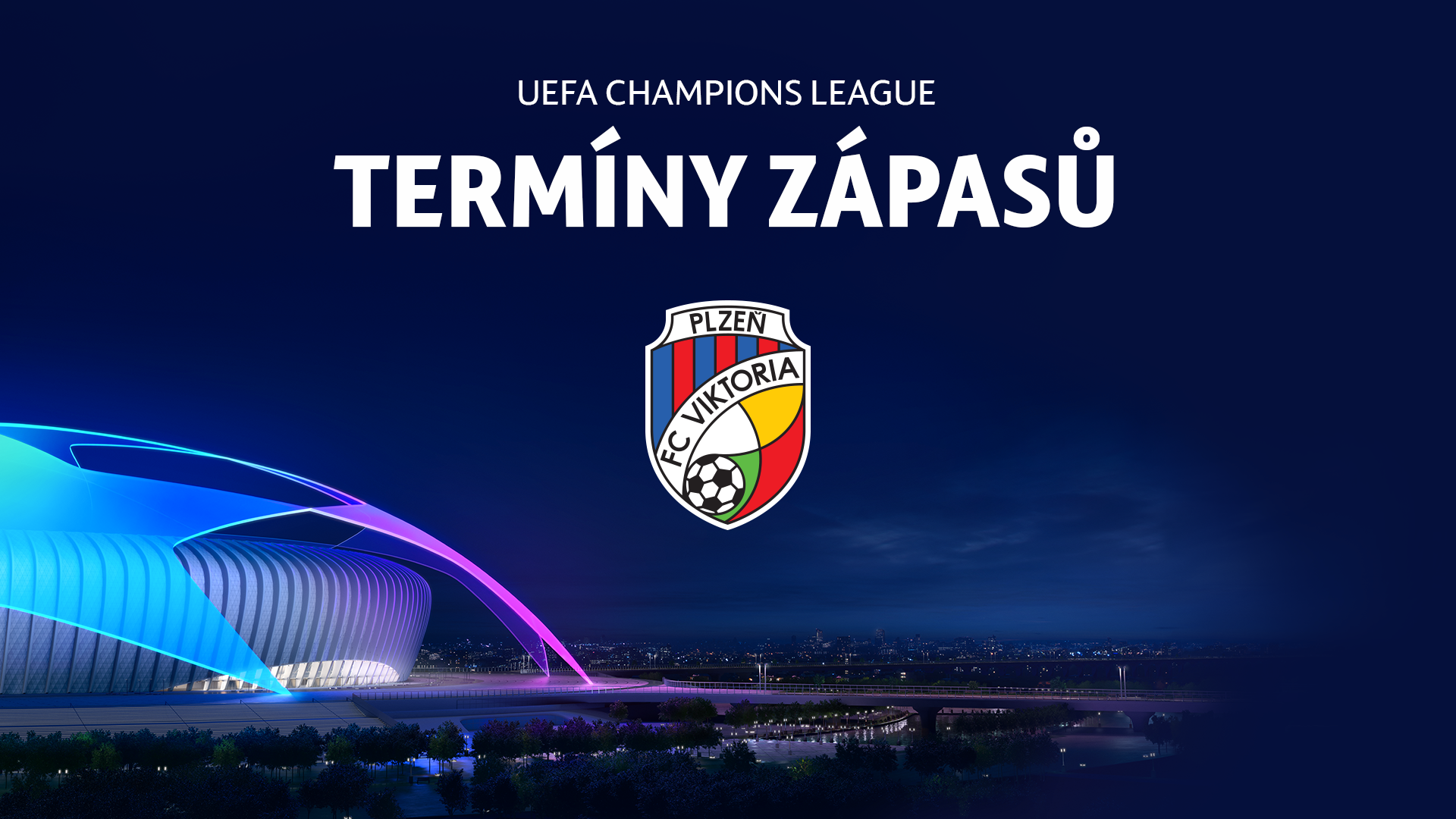 Viktoria zná termíny zápasů v Lize mistrů, začne doma s CSKA Moskva