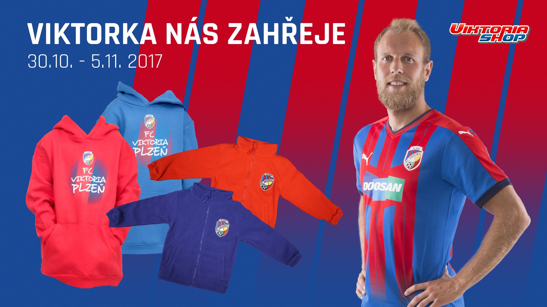 Speciální nabídka ve Viktoria shopu: Týden Viktorka vás zahřeje
