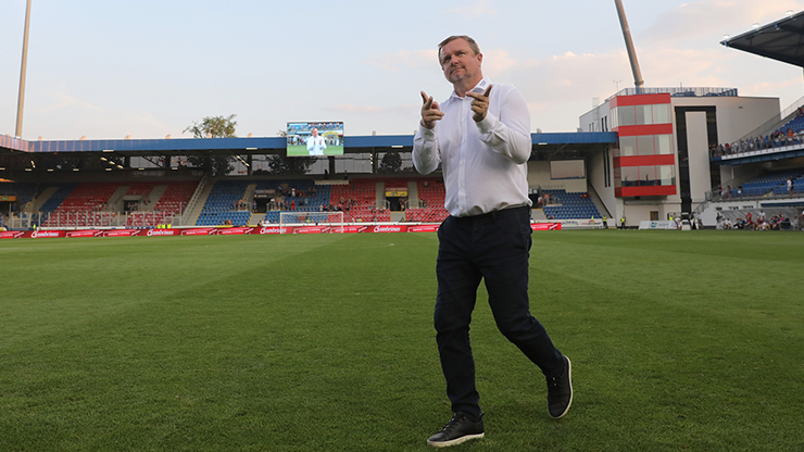 Zlín hraje velmi dobře a zodpovědně, je si vědom trenér Pavel Vrba