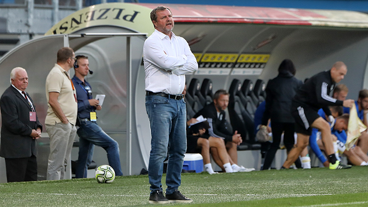 Narazili jsme na dobře organizovaného soupeře, říká trenér Pavel Vrba
