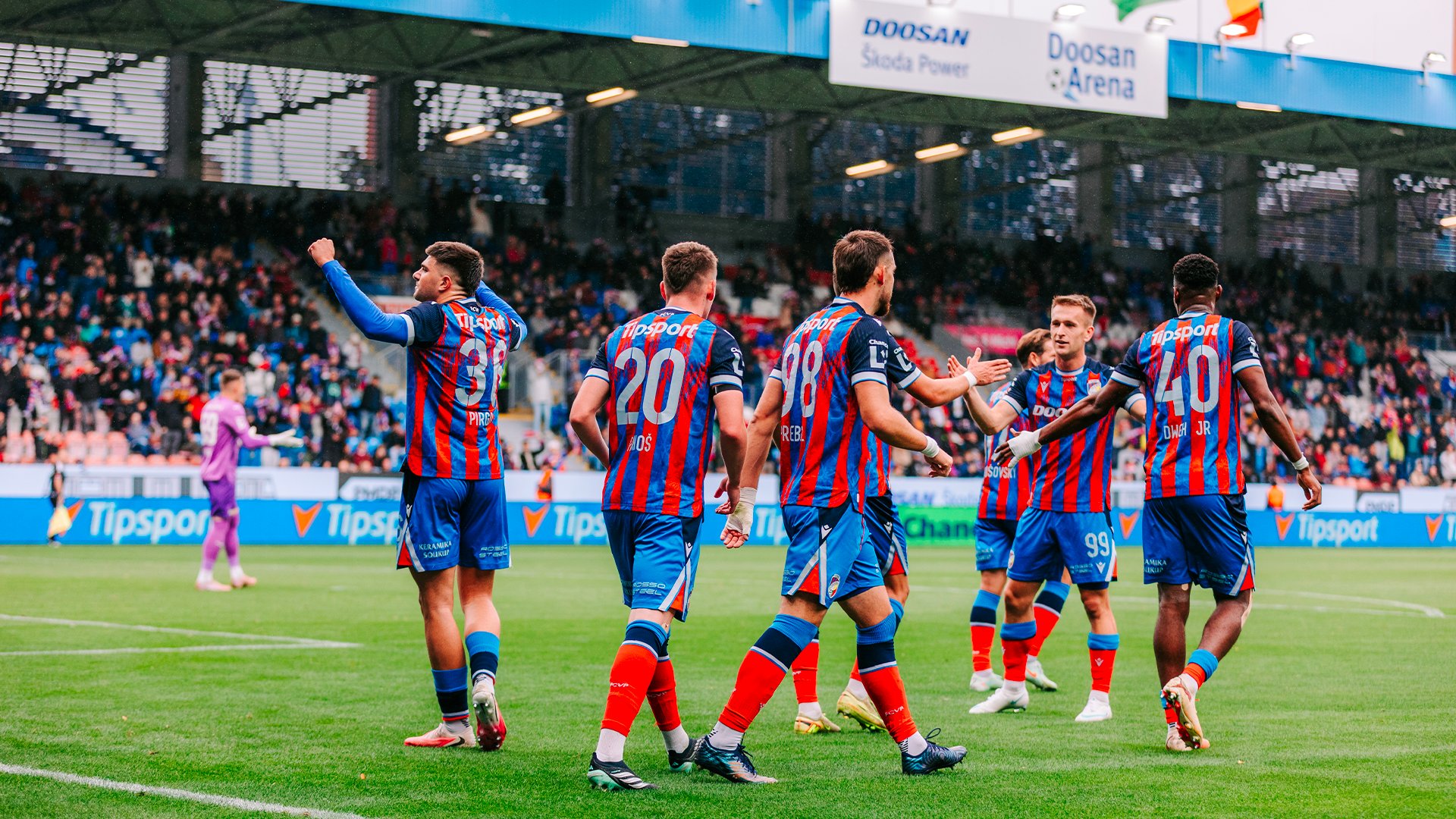 A winning return in front of the home fans. Viktoria beat Boleslav