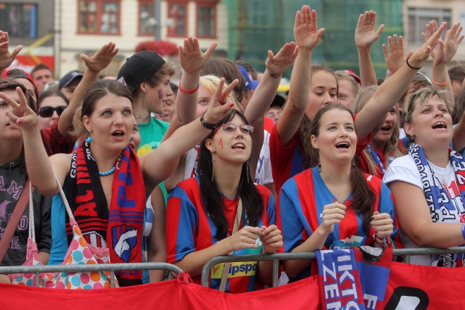 viktoria plzen fans